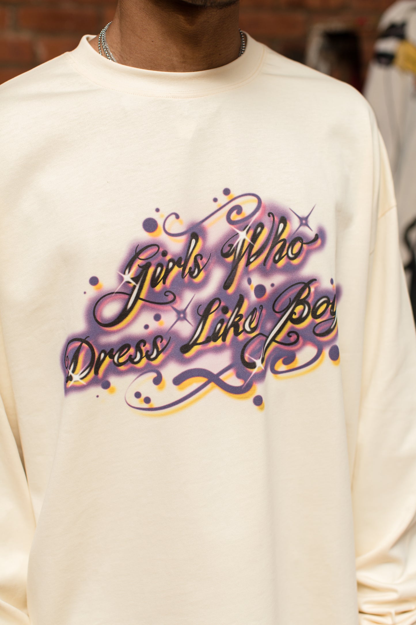 Girls Who Dress Like Boys Airbrush Long Sleeve