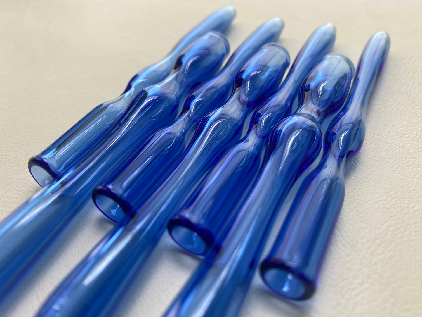 MJ Hand Blown Glass Holders