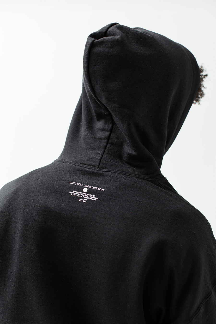Girls Who Dress Like Boys Logo Hoodie